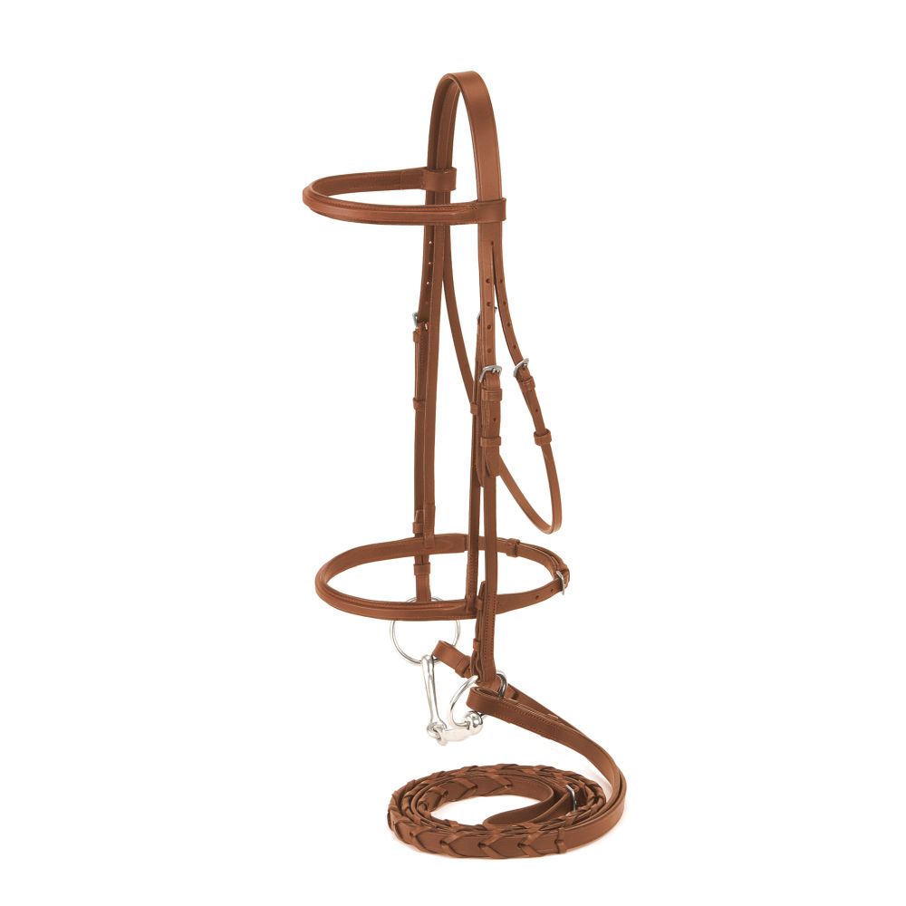 Equitare Square Raised Snaffle Bridle