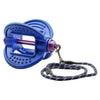 Likit Bizzy Ball in navy shown without filling, just the ball.