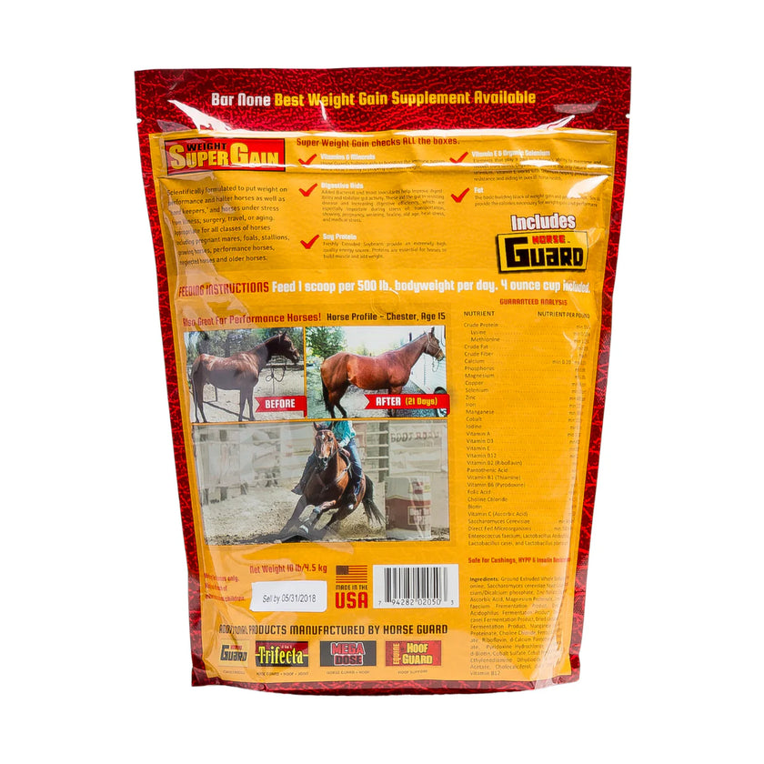 Horse Guard - Super Weight Gain Supplement Powder 10 lb