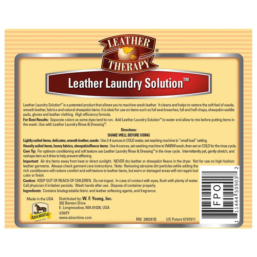 Leather Laundry Solution 16 oz