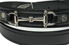 Tory Leather - Belt with Bits and Silver-Colored Buckle Set