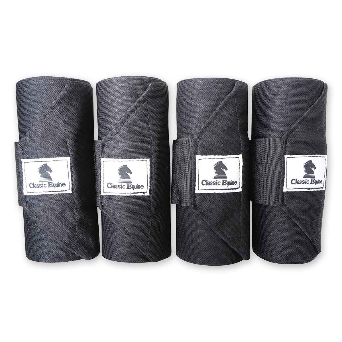 Standing Wrap Bandages black