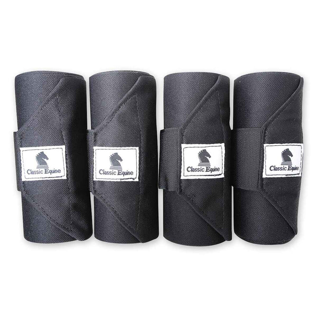Standing Wrap Bandages black