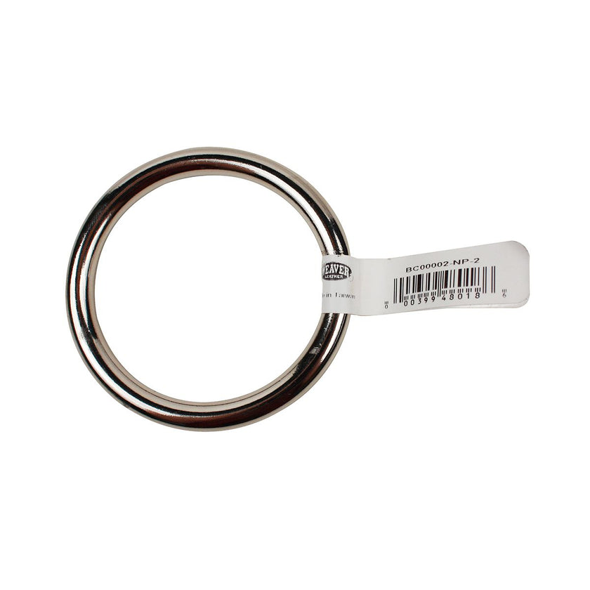 2 inch Nickel-plated steel O-Rings.