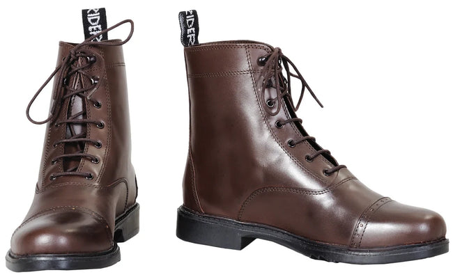 Ladies Baroque Lace Up Paddock Boots