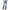 Denim Zone U.S.A. - WF-320 Flare Embroidered Stretchy Women's Bling Jeans By Westfield Eagle back full view