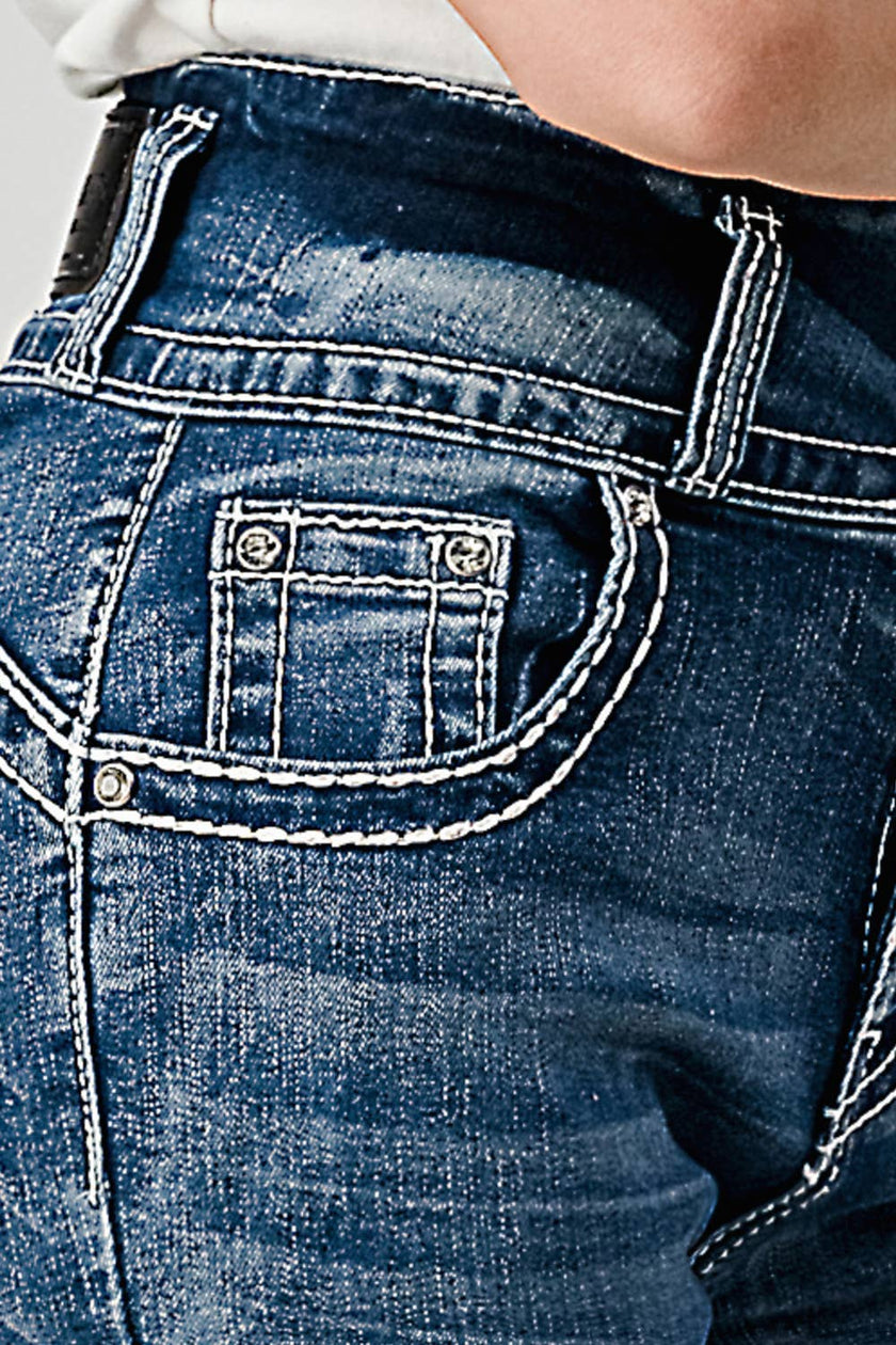 Stretchy Skinny Bling Jeans 