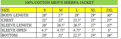 Generation XYZ - MEN'S DENIM JACKET SHERPA LINING
