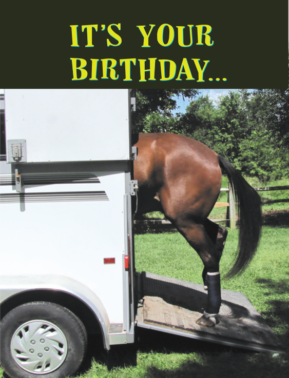 Birthday Card: It's your birthday...Get Loaded!