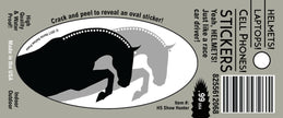 Horse Hollow Press - Horse Laptop, Cell Phone & Helmet Sticker: Show Hunters