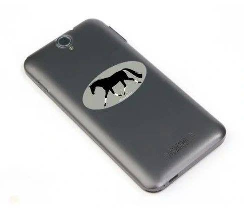 Horse Hollow Press - Horse Laptop, Cell Phone & Helmet Sticker: Horse Head
