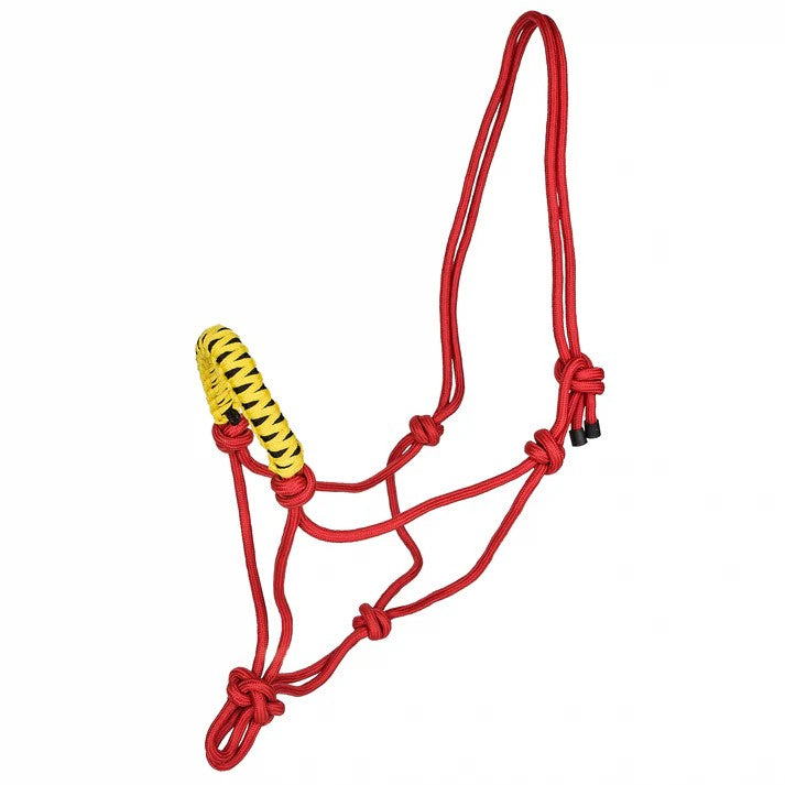 Rope Halter with Braided Noseband