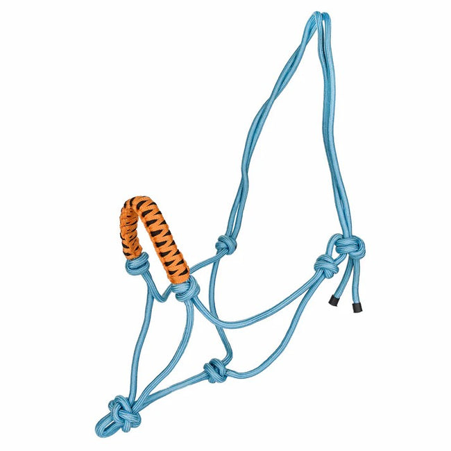 Rope Halter with Braided Noseband
