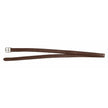 Henri de Rivel Triple Covered Stirrup Leathers in australian nut
