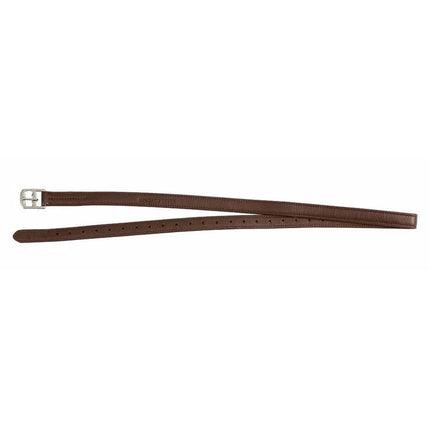 Henri de Rivel Triple Covered Stirrup Leathers in australian nut