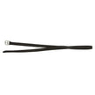 Henri de Rivel Triple Covered Stirrup Leathers in black