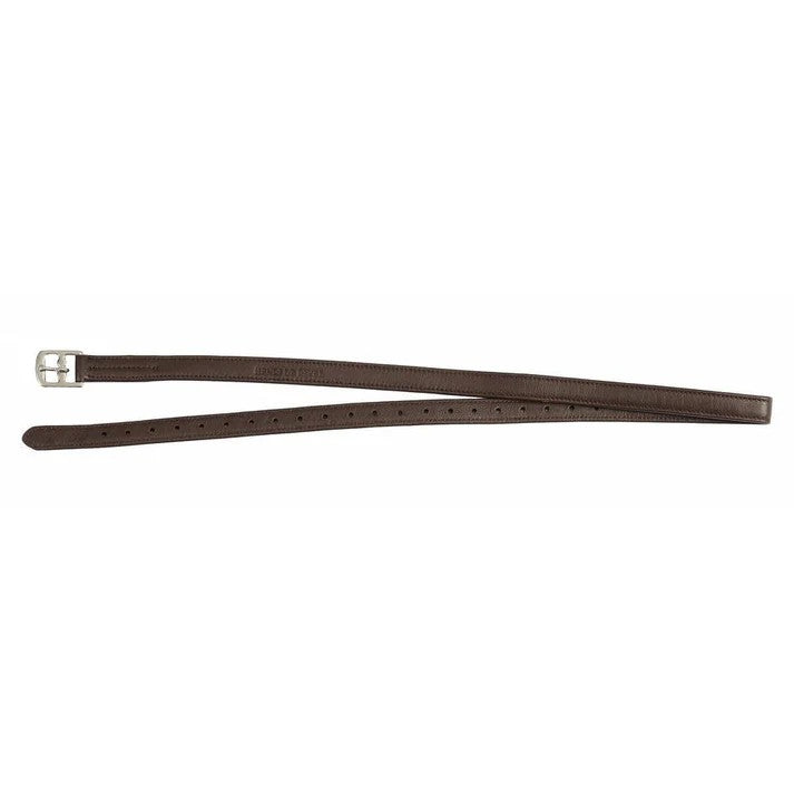 Henri de Rivel Triple Covered Stirrup Leathers havana color