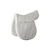 Ovation® Quilted Bottom Hunter Pad in white with belts to keep the pad from slipping.