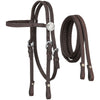 KS Nylon Mini Browband Bridle with Leather Overlay