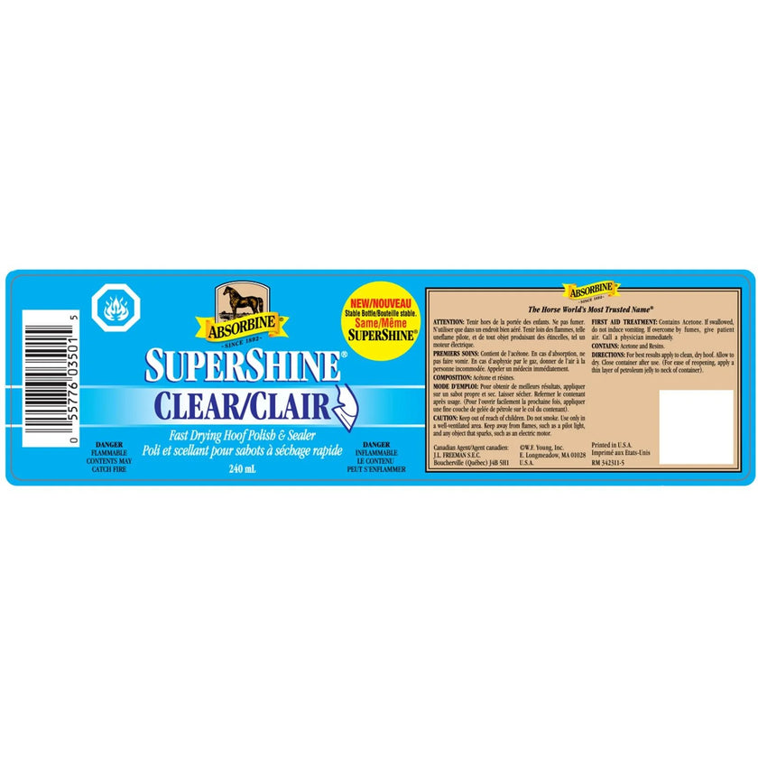 Supershine® Hoof Polish And Sealer