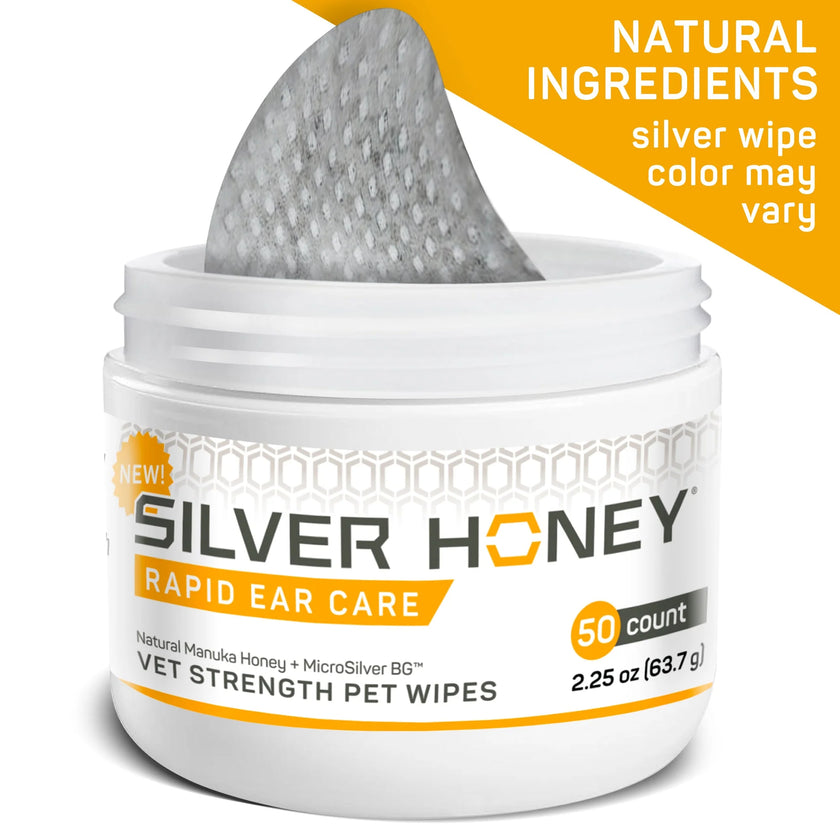 Absorbine® Silver Honey® Rapid Ear Care Vet Strength Wipes