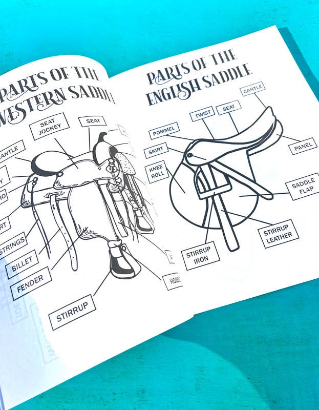 Circus Unicorn Shop - The Book of Equestrian Diagrams & Worksheets