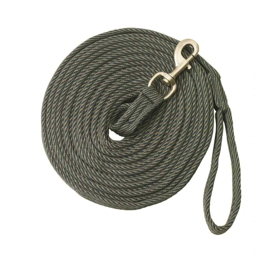 Centaur® 25' Cushion Web Lunge Line Green Grey