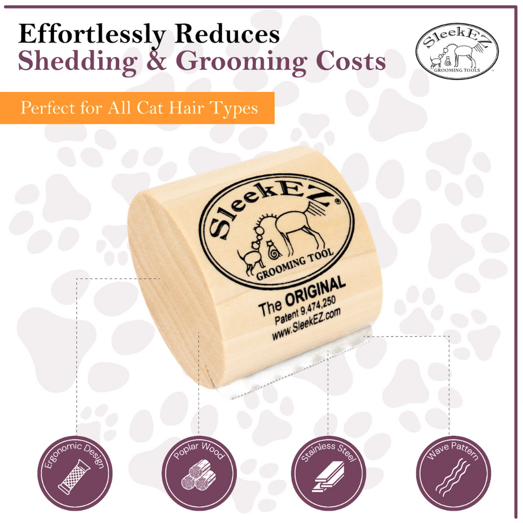SleekEZ® 2.5in Shedding and Grooming Brush