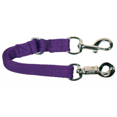 purple horse trailer tie