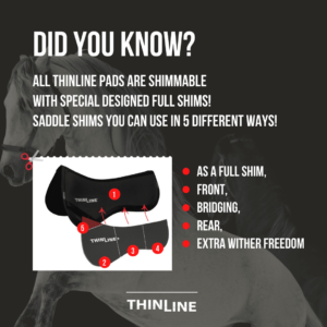 ThinLine Trim to Fit Saddle Fitting Shims