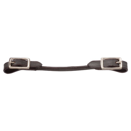 Royal King Rolled Leather Curb Strap