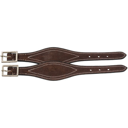 Tough1 Shaped Leather Hobble Straps