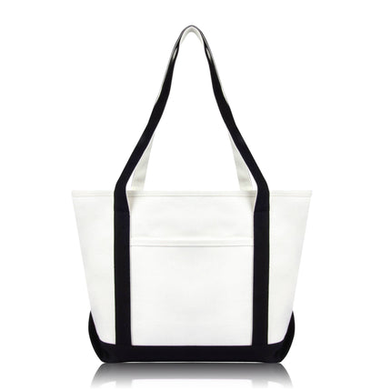 Dalix - DALIX Daily Shoulder Tote Bag Premium Cotton