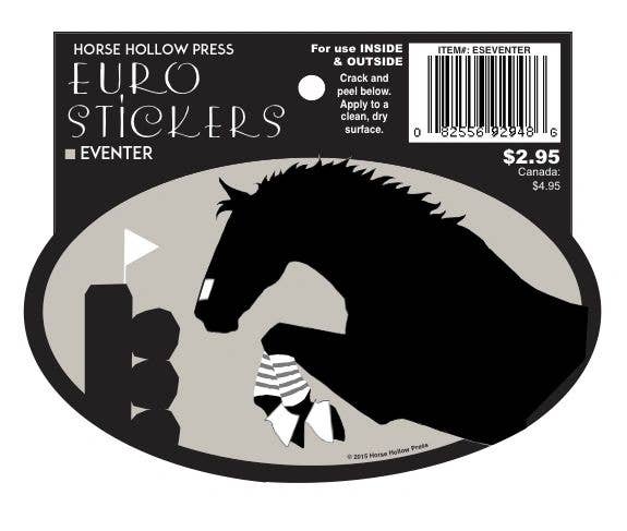 Horse Sticker: Eventer