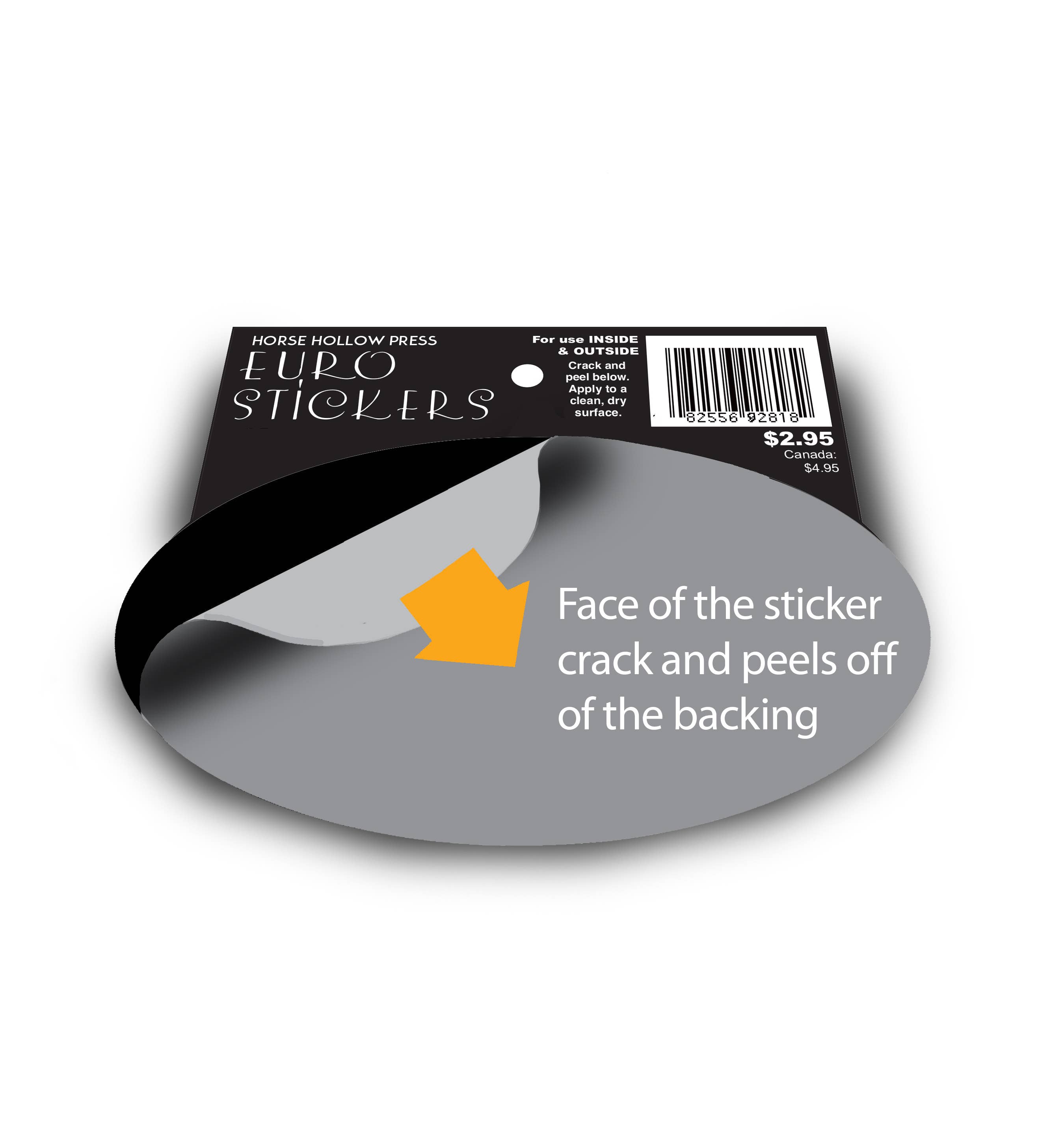 Horse Hollow Press - Oval Equestrian Horse Sticker: Hunter