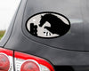 Horse Hollow Press - Oval Equestrian Horse Sticker: Eventer