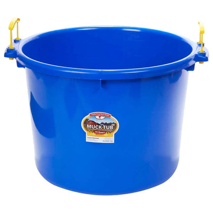 Miller Little Giant® Muck Tub Bucket in blue 70 qt capacity with handles