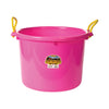 DuraFlex® Muck Tub - Bucket in hot pink 70 qt capacity with handles.