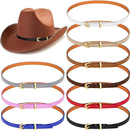 Cowboy Buckle Hat Bands