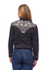 Rodeo Clothing - Women's Embroidered Western Inspired Long Sleeve Shirt