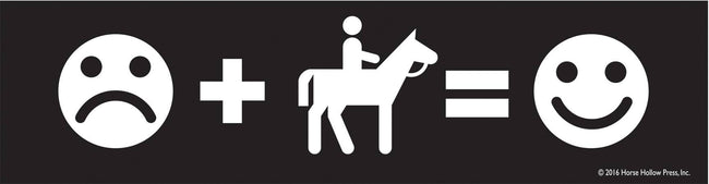 Bumper Sticker: Frown Face to Smiling Face