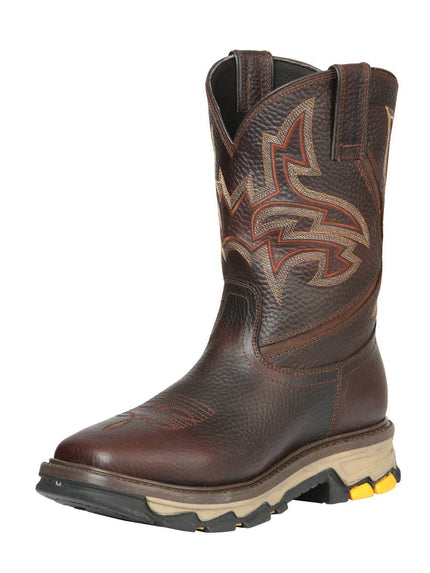 El General Western Wear - BOTA TRABAJO 22 Brown