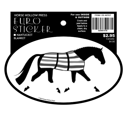 HHP Assorted Horse Oval Stickers