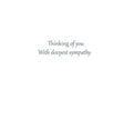 Sympathy Card - So Warmly Remembered...