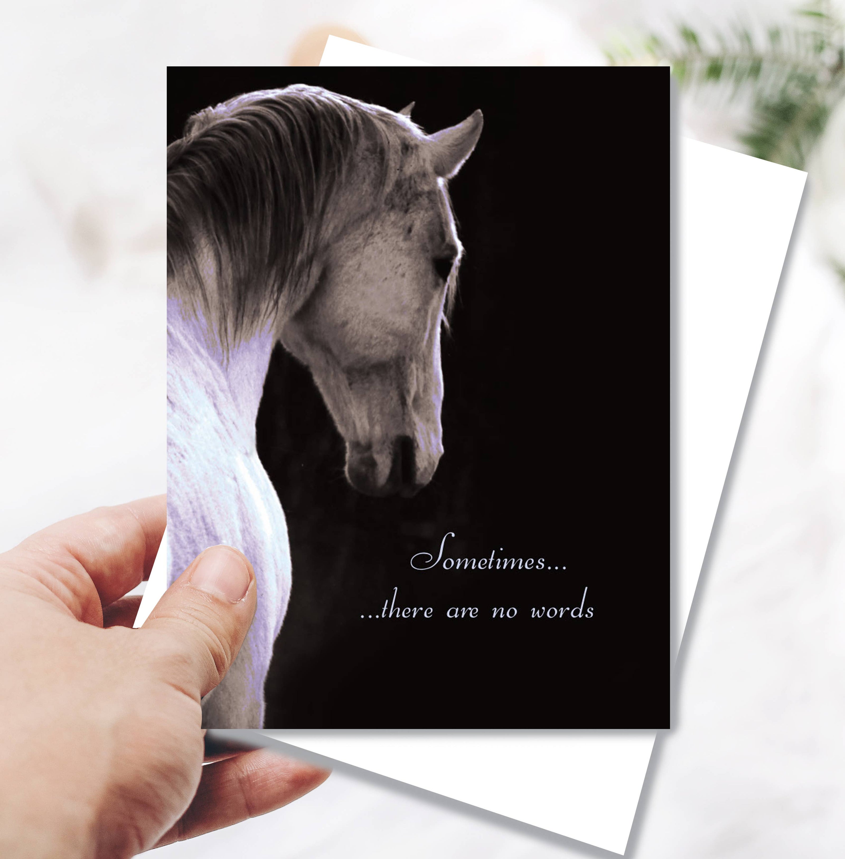 Sympathy Card - Sometimes ...