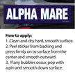 Horse Hollow Press - Horse Bumper Sticker: Alpha Mare!