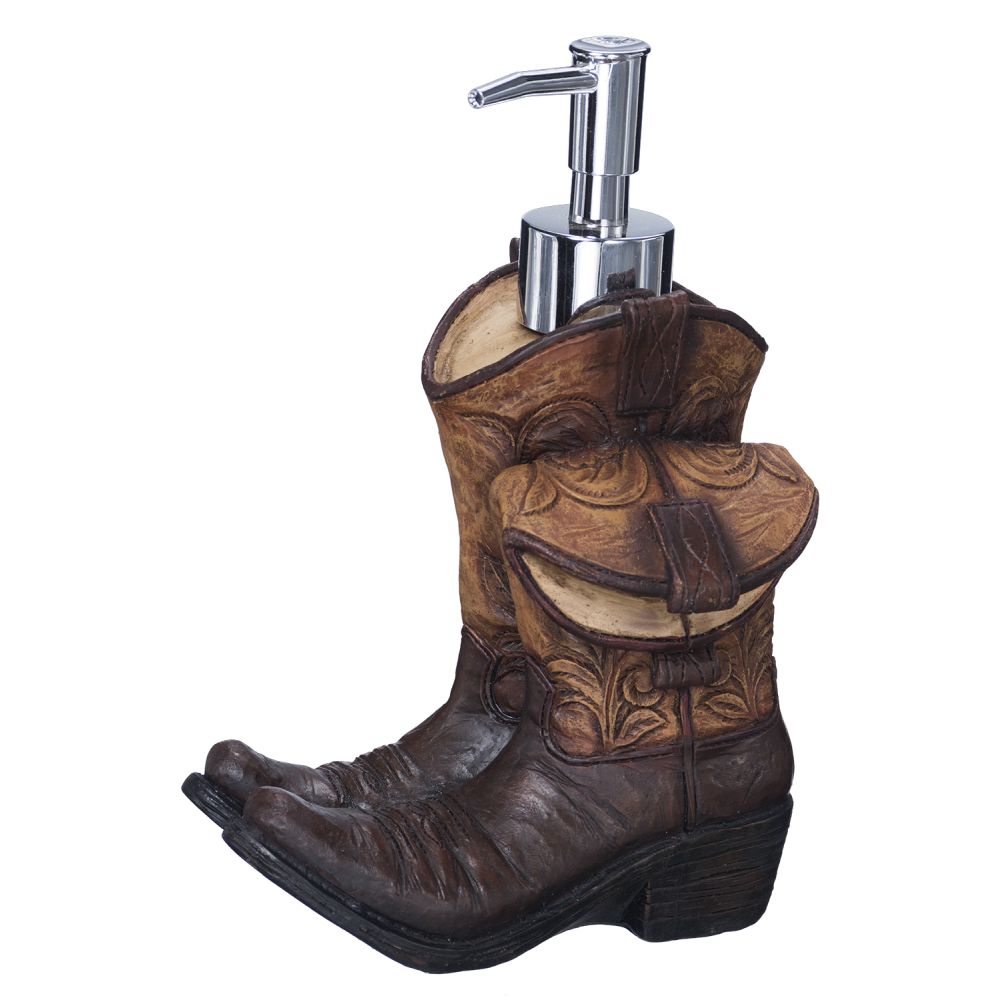 Cowboy Boots Soap Dispenser by Tough1