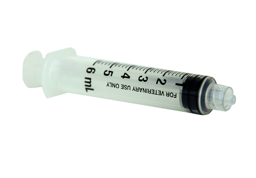 IDEAL® Disposable Syringes 6 cc Luer Lock Hard Packed