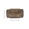 Basket Weave Horizontal Phone Case for Belt