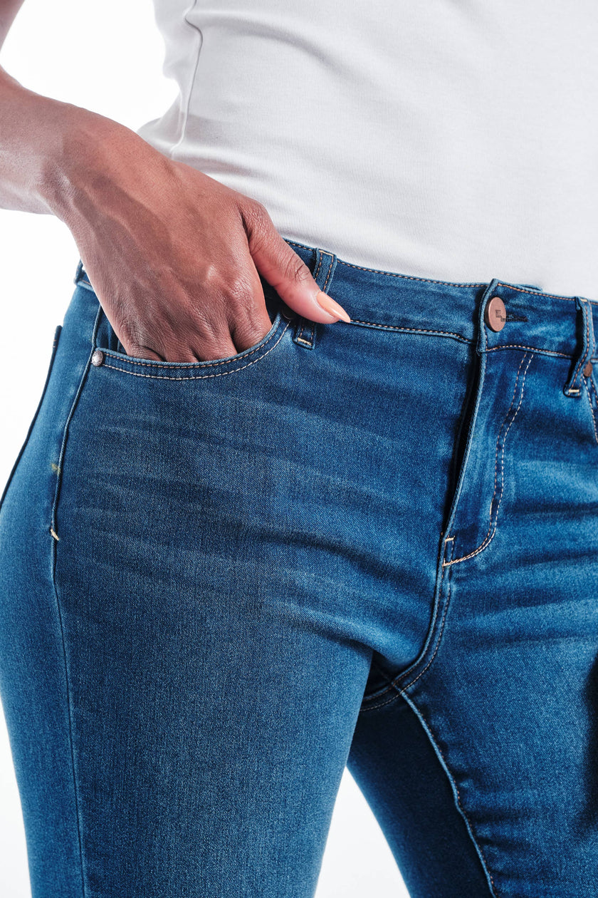 1822 Denim - Tall 38” Butter Slim Boot In Ziggy